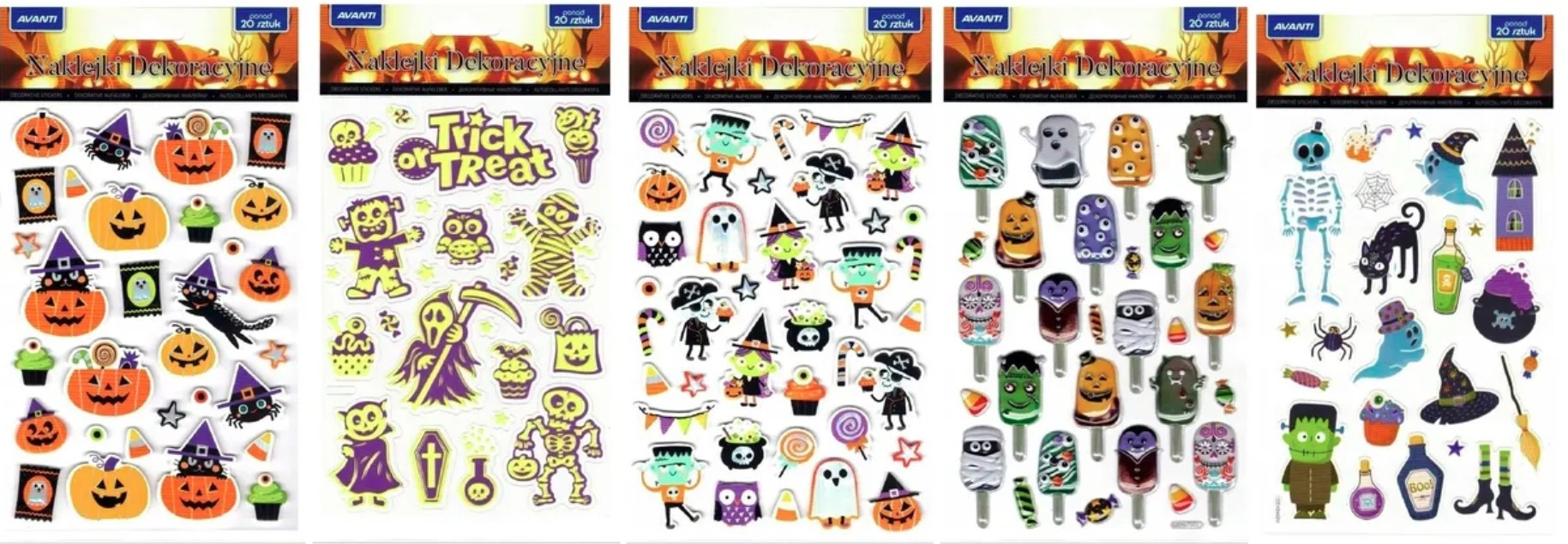 Naklejki dekoracyjne Halloween Avanti